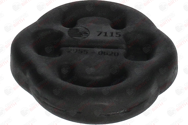 BIRTH Almohadilla de tope, silenciador (7115) para VW Passat B2 Variant (33B) 2.2 Syncro (88 KW / 120 CV / de 1985)