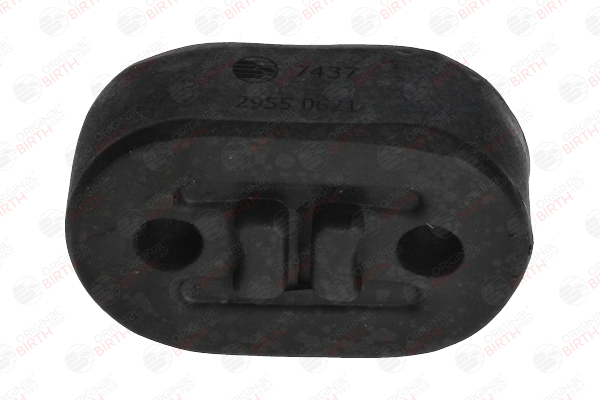 BIRTH Tampone paracolpo, Silenziatore (7437) per MITSUBISHI Lancer IV Hatchback (C6_A, C7_A) 1.5 12V (C62A) (66 KW / 90 CV / dal 1989)