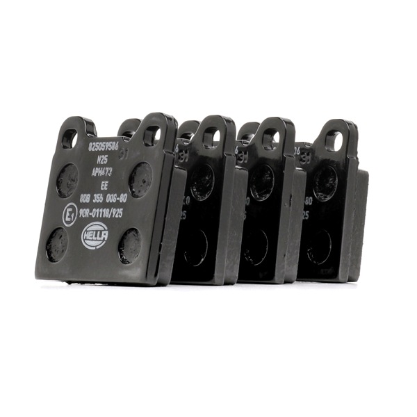 Remblokken (8DB 355 008-801) van HELLA Voor VOLVO C70 I Cabrio (873) 2.3 (147 KW / 200 PK / Van 2002)