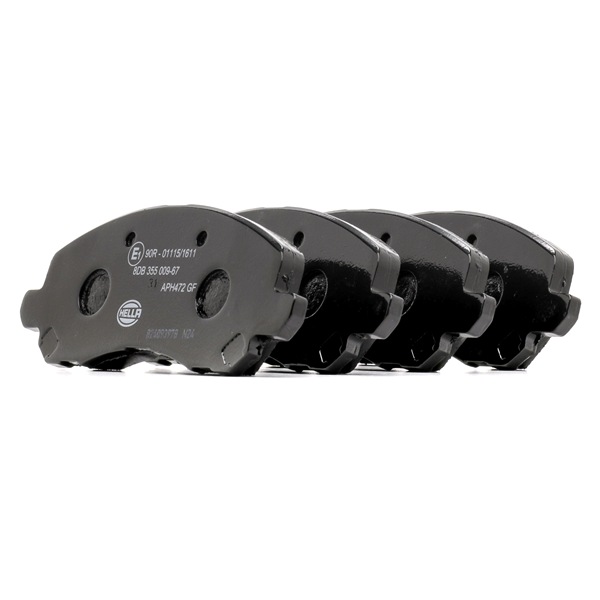 OEM V1010494AA HELLA Kit pastiglie freni 8DB 355 009-671 per CITROЁN, JEEP, MITSUBISHI, CHRYSLER, DODGE