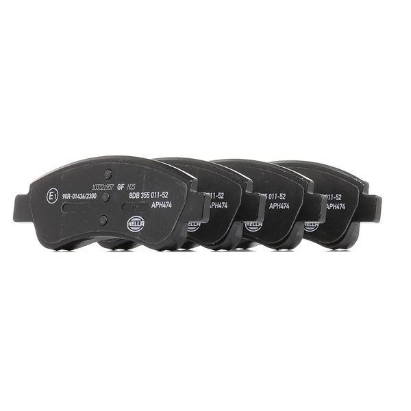 OEM 425240 HELLA  Bremsbeläge 8DB 355 011-521 für OPEL, RENAULT, PEUGEOT, VOLVO, CITROЁN