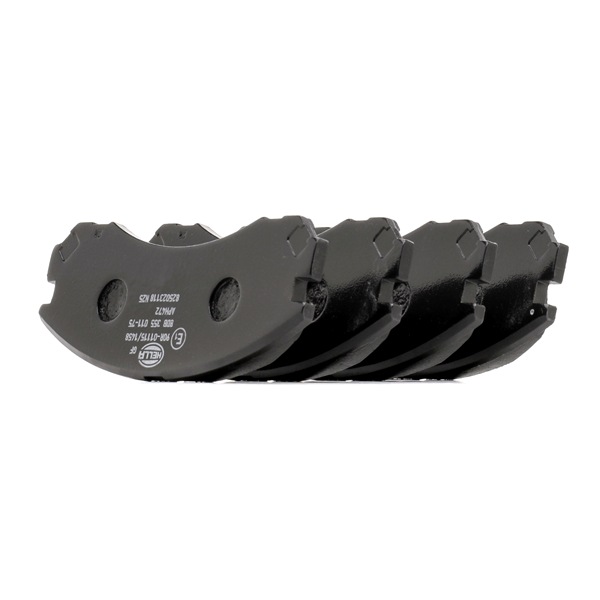 OEM MZ690349 HELLA Kit pastiglie freni 8DB 355 011-751 per VOLKSWAGEN, MERCEDES-BENZ, CITROЁN, HYUNDAI, MITSUBISHI