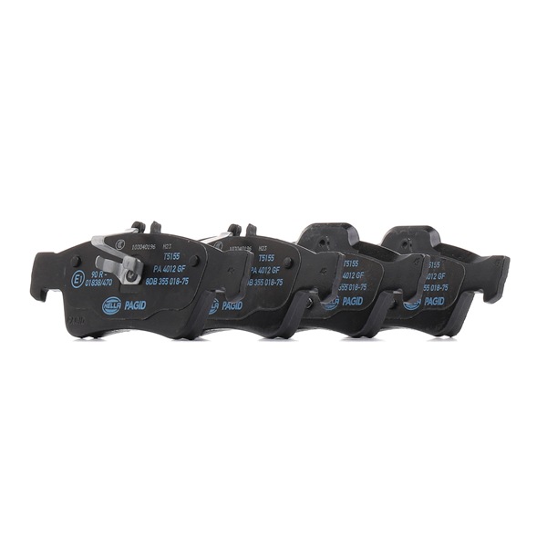 OEM A0044204420 HELLA Kit pastiglie freni 8DB 355 018-751 per MERCEDES-BENZ