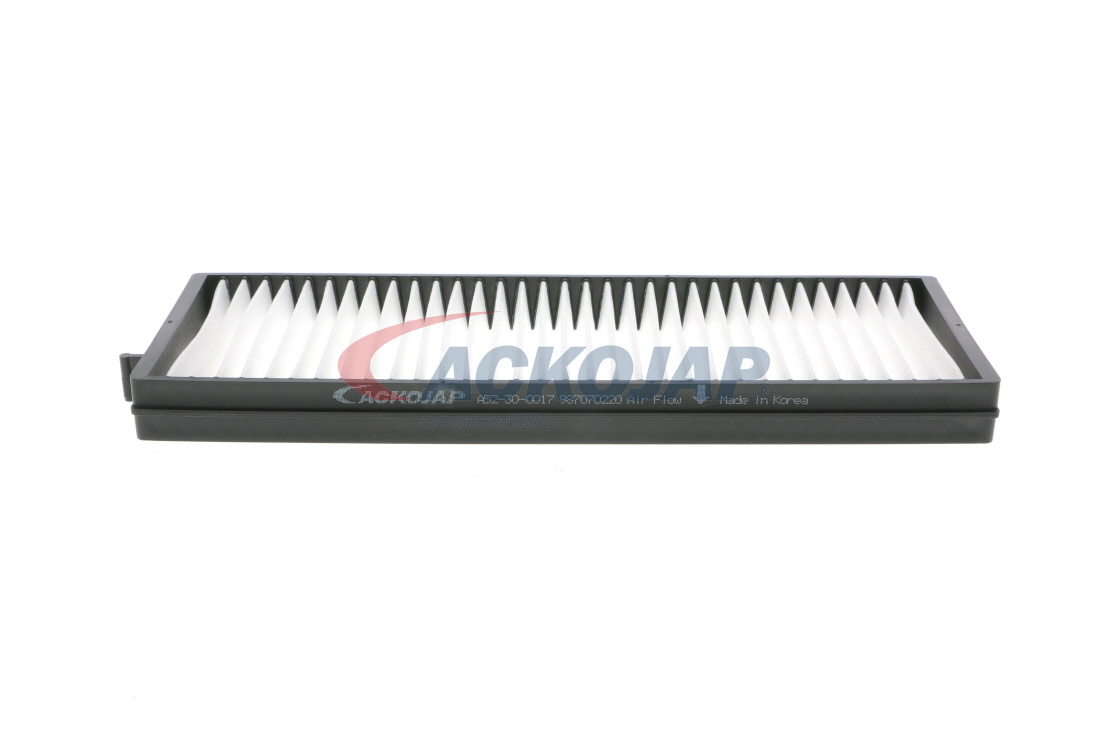 ACKOJA Innenraumfilter (A52-30-0017) in erstklassiger Qualität für HYUNDAI i20 (PB, PBT) 1.2 (62 KW / 84 PS / de 2013)