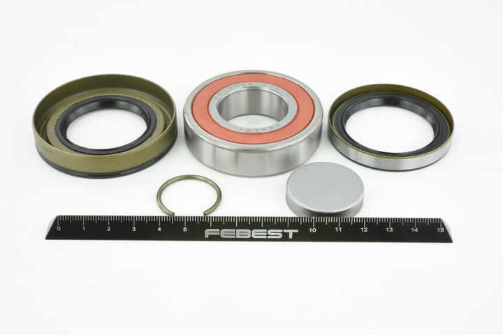 FEBEST Lager, Antriebswelle (AS-306216-KIT) für MITSUBISHI Lancer V Limousine (CB_A, CD_A, CE_A) 1.6 16V 4WD (CD4A) (83 KW / 113 PS / ab 1992)