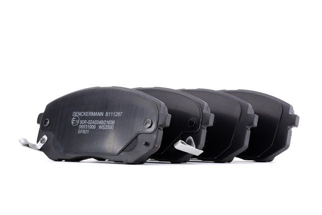 OEM 04465B1280 DENCKERMANN Kit pastiglie freni B111287 per FORD, TOYOTA, MAZDA, SUBARU, DAIHATSU