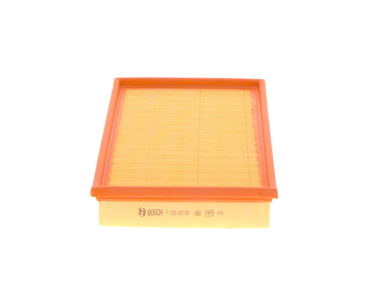 BOSCH Luftfilter (F 026 401 818) in erstklassiger Qualität für FORD Fiesta Mk4 Schrägheck (JAS, JBS) 1.6 (Street, GLX, CLX) (70 KW / 95 PS / de 1999)