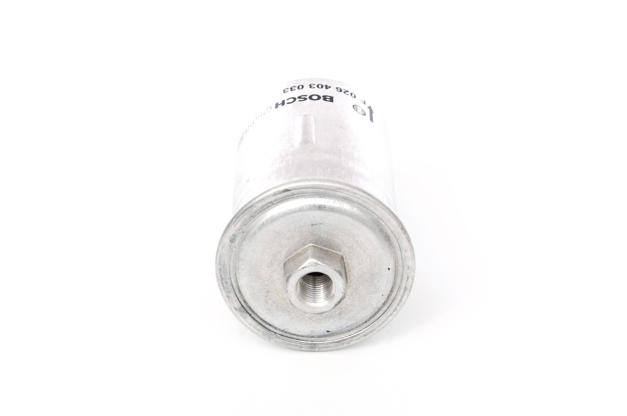 Drivstoffilter (F 026 403 033) fra BOSCH for MITSUBISHI L 200 / Triton Pick-up (KA_T, KB_T) 2.4 (KA5T) (94 KW / 128 HK / Fra 2005)