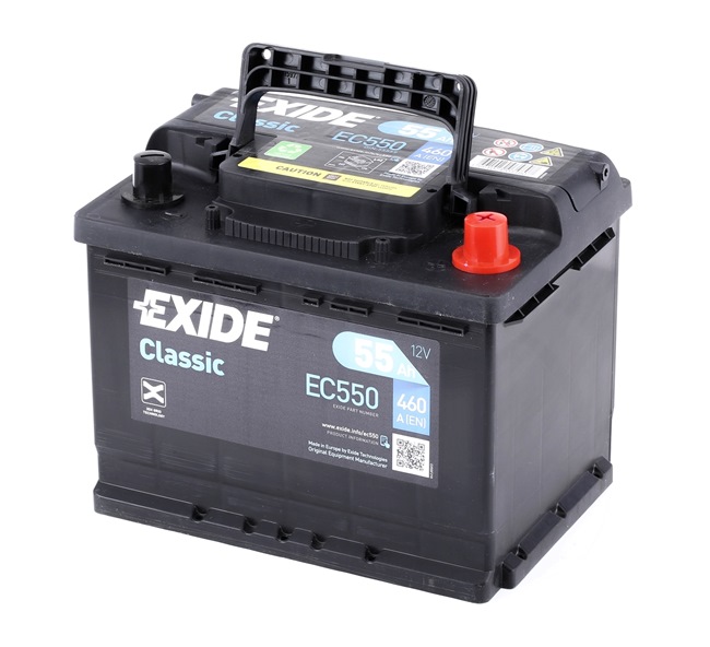 KAMIQ Starterbatteri EC550 EXIDE