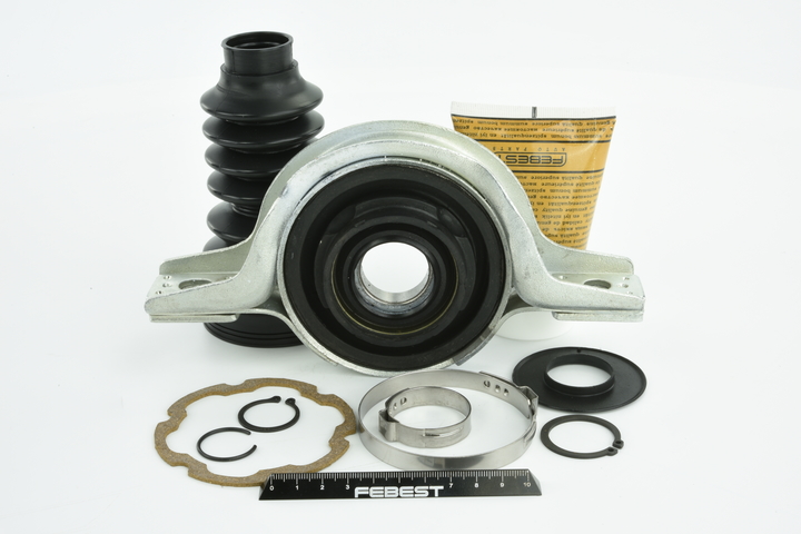 FEBEST Cuscinetto, Supporto intermedio albero cardanico (HYCB-SAN) per HYUNDAI SANTA FÉ II (CM) 2.2 CRDi (114 KW / 155 CV / dal 2006)