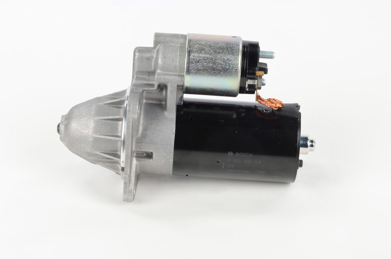 Startmotor (0 001 108 158) från BOSCH för FORD TRANSIT Skåp (T_ _) 2.0 82 HK