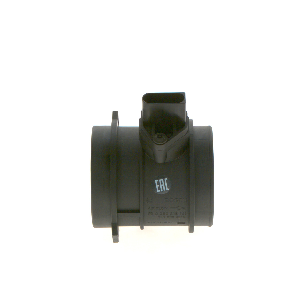 BOSCH Mass air flow sensor (0 280 218 141) for PORSCHE Cayenne (9PA) 3.6 (213 KW / 290 HP / from 2007)