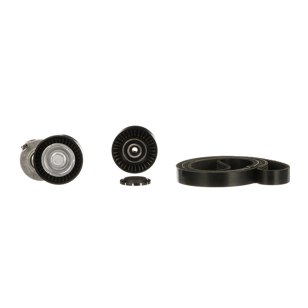 Poly V-riem set (K016PK1580XS) van GATES Voor AUDI A6 Sedan (4F2, C6) 2.0 TDI (120 KW / 163 PK / Van 2009)