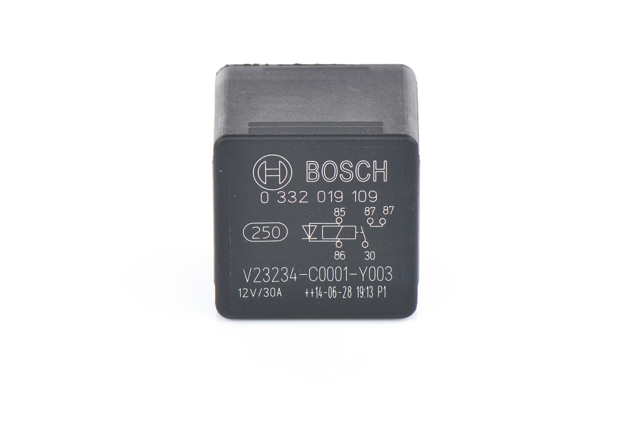 OEM 1710726 BOSCH Rele 0 332 019 109 varten BMW, MINI