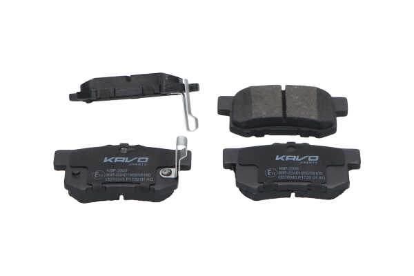 KAVO PARTS Pastilhas de travão (KBP-2009) para HONDA CIVIC VI Aerodeck (MB, MC) 1.8 16V (MC2) (124 KW / 169 CV / de 1998)