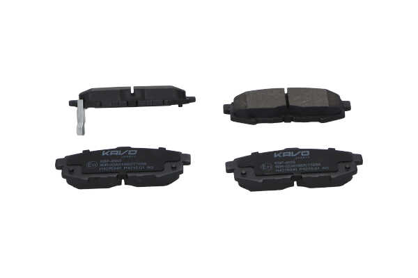 Remblokken (KBP-4555) van KAVO PARTS Voor MAZDA MPV II (LW) 2.0 DI (100 KW / 136 PK / Van 2002)