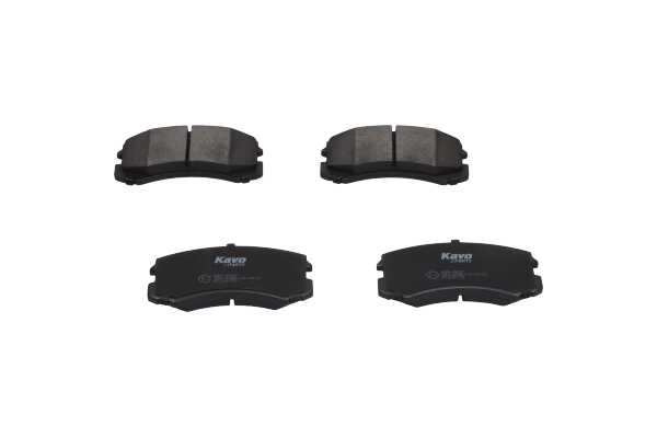 KAVO PARTS Bremsbeläge (KBP-5537) für MITSUBISHI Lancer VII Limousine (CS_A, CT_A) EVO VII (CT9A) (206 KW / 280 PS / ab 2001)