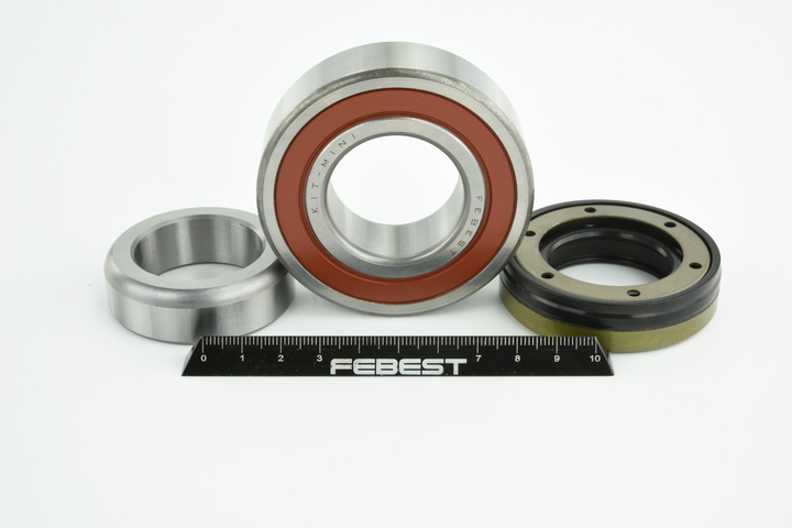 Lager, drivaksel (KIT-MINI) fra FEBEST for MITSUBISHI Lancer IV Hatchback (C6_A, C7_A) 1.8 4WD (C77A) (71 KW / 97 HK / Fra 1989)