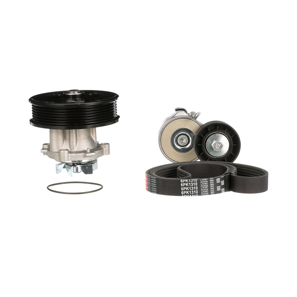 CHRYSLER STRATUS (JA) 2.5 V6 Pompe à eau+Jeu de courroie trapézoïdale à nervures KP16PK1310