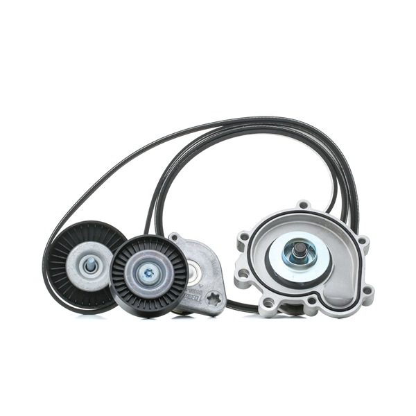 GATES Bomba de água + kit da correia de distribuição (KP17PK2418) para MERCEDES-BENZ Classe C Sedan (W204) C 180 Kompressor (204.044, 204.045) (115 KW / 156 CV / de 2008)