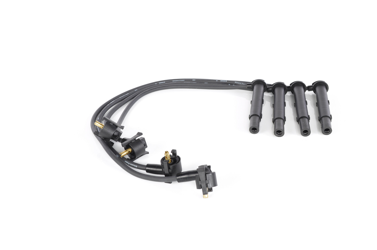 BOSCH Jogo de cabos de ignição (0 986 356 849) para FORD FIESTA III (GFJ) 1.6 Turbo (FBJT) (96 KW / 131 CV / de 1990)