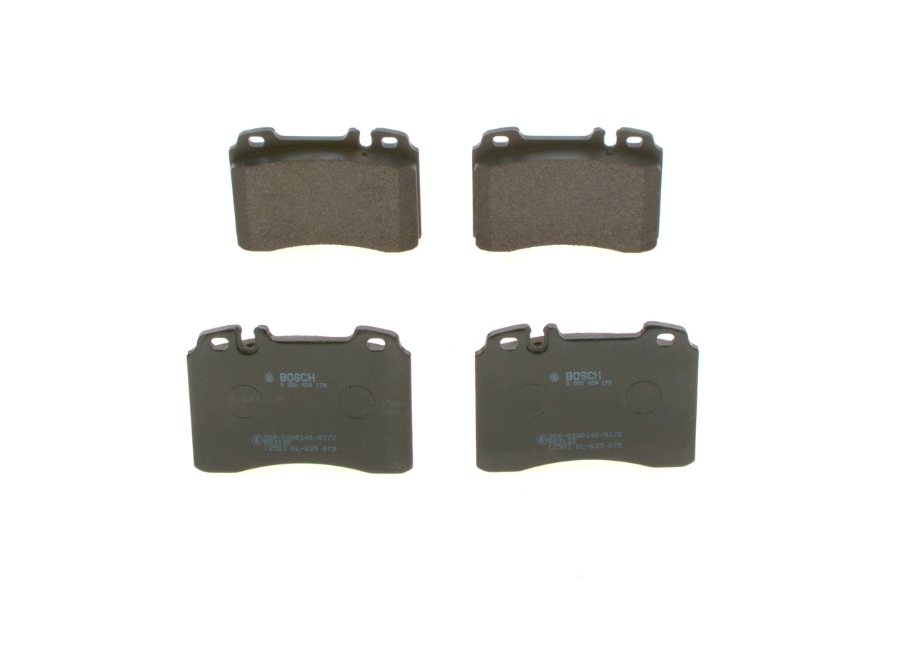 OEM 0024201920 BOSCH Kit pastiglie freni 0 986 424 170 per MERCEDES-BENZ