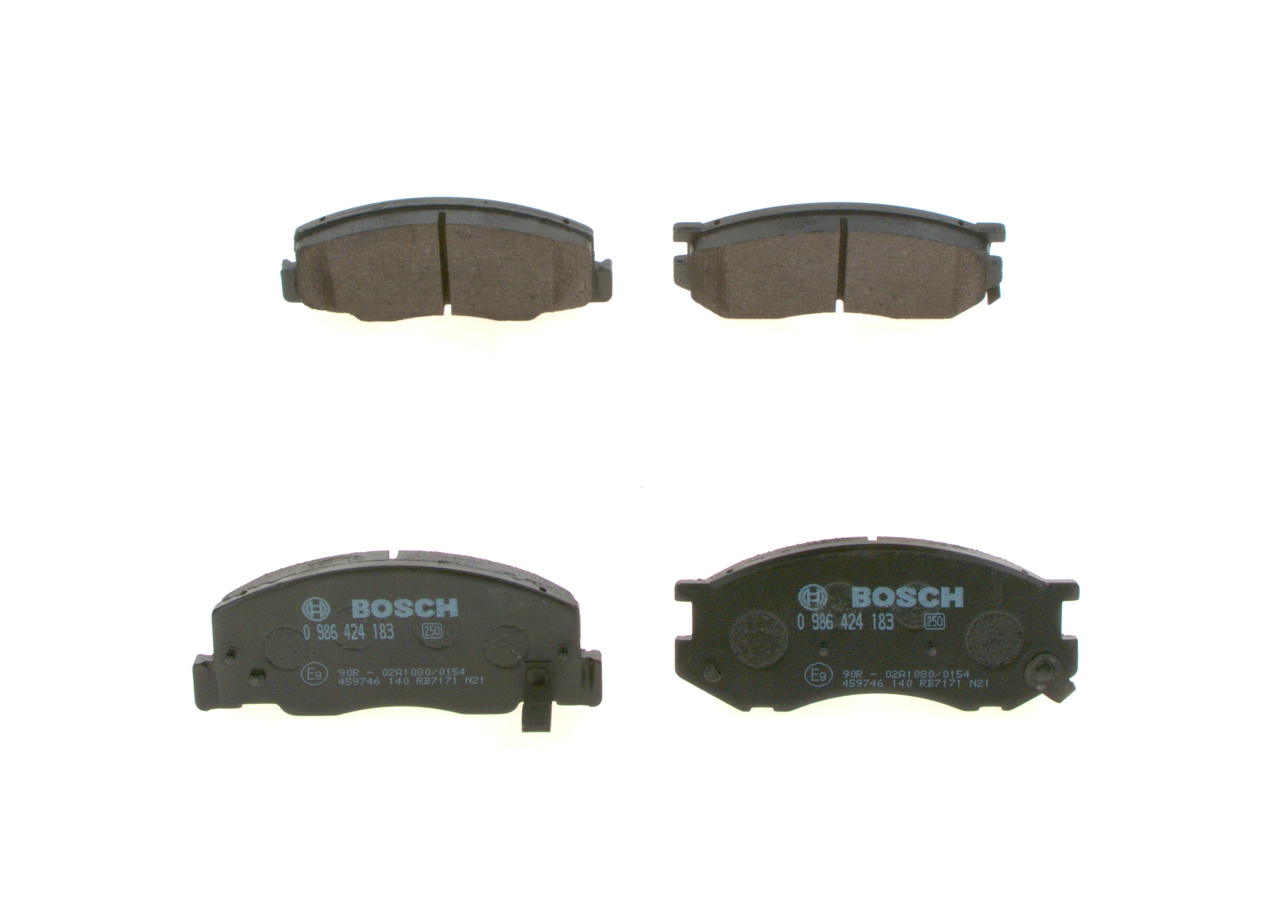 MODELL F Buss Bromsbelägg 0 986 424 183 BOSCH