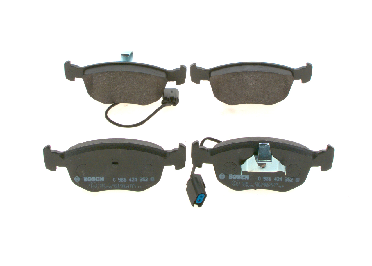 OEM 1097769 BOSCH Jarrupalat, levyjarru 0 986 424 352 varten VOLVO, FORD, FORD USA