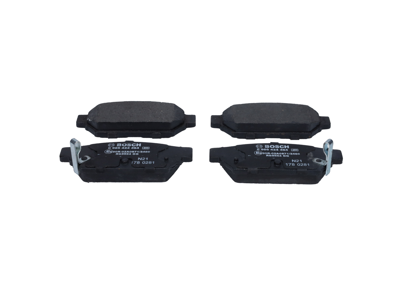 BOSCH Bremsbeläge 0 986 424 464