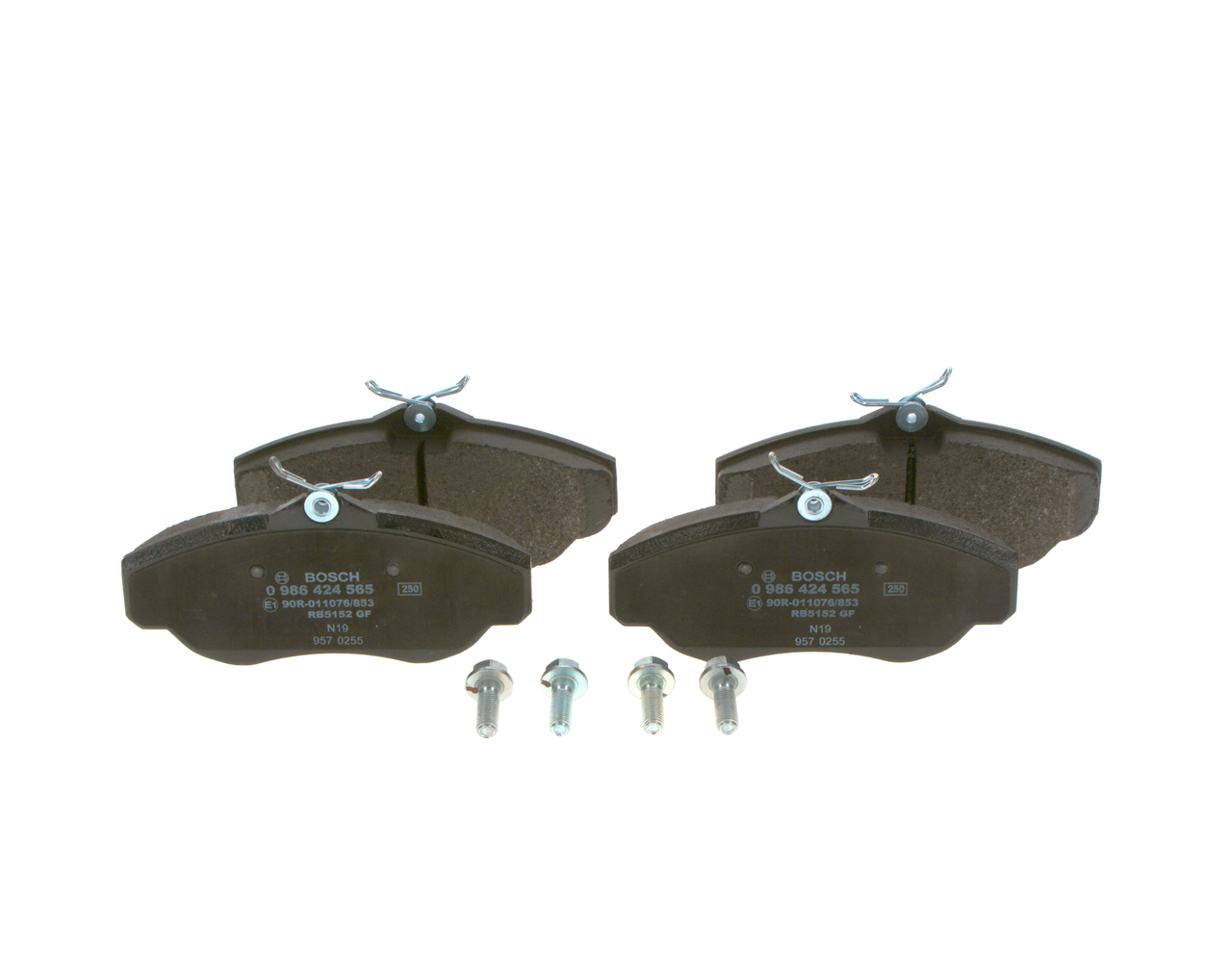 BOSCH Plaquette de frein 0 986 424 565