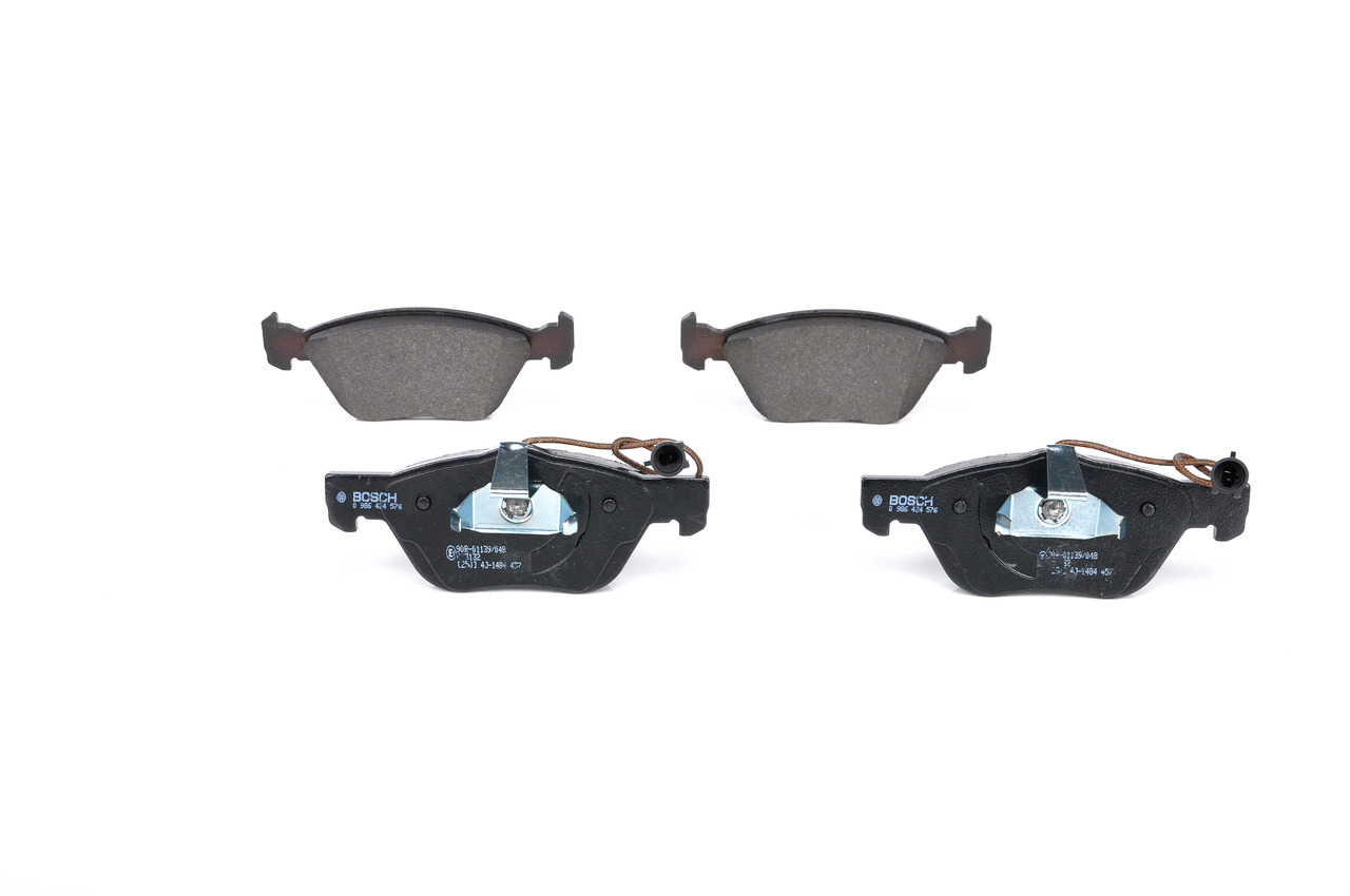 OEM 77362231 BOSCH Kit pastiglie freni 0 986 424 576 per FIAT, ALFA ROMEO, LANCIA, CHRYSLER, FERRARI