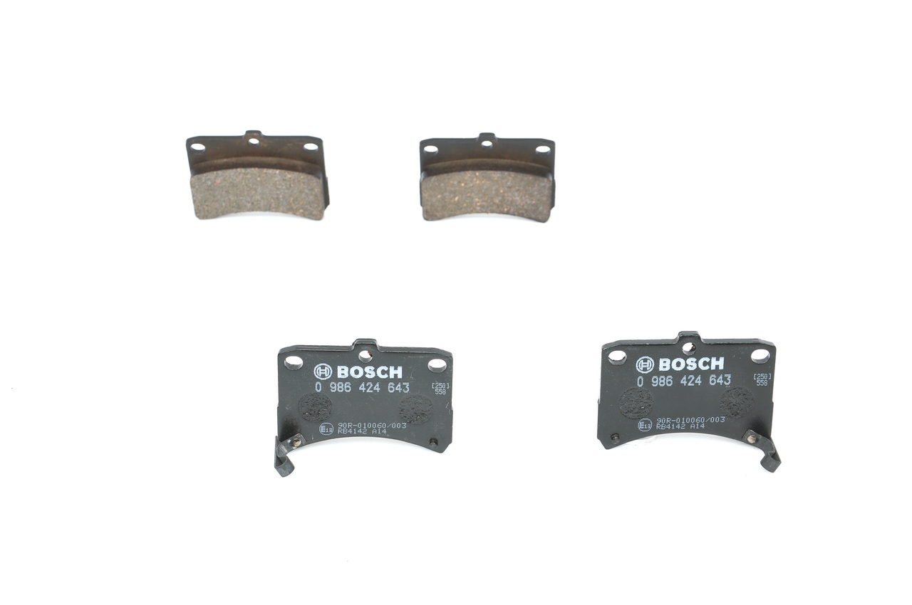 OEM 04465B5020 BOSCH Bremseklosser 0 986 424 643 for TOYOTA, SUBARU, ALFA ROMEO, DAIHATSU
