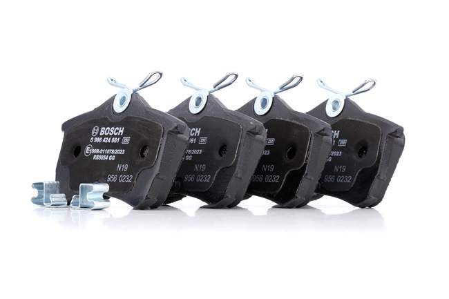 OEM 43022S1AE02 BOSCH Jarrupalat, levyjarru 0 986 424 661 varten HONDA, SUZUKI