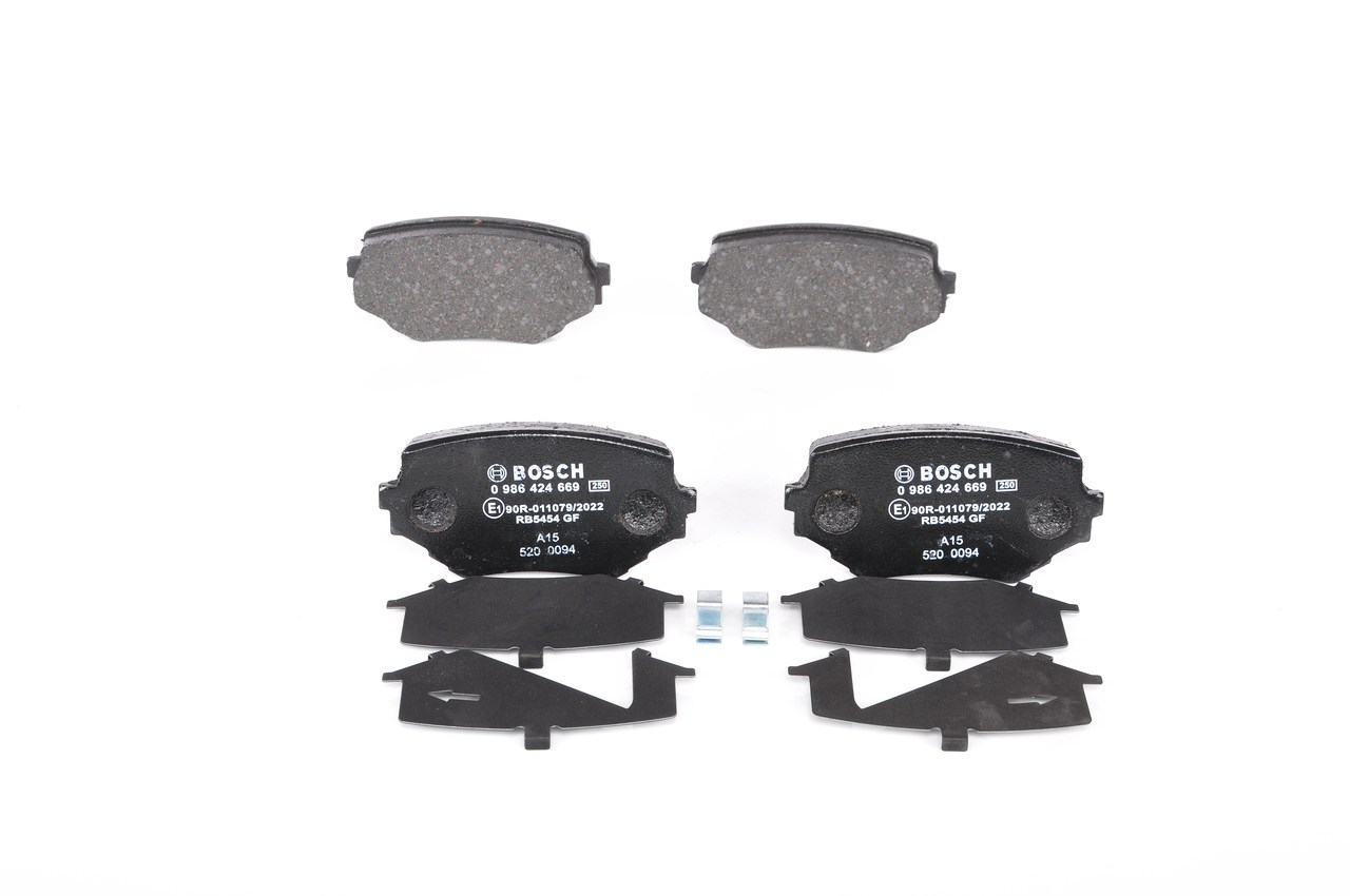GRAND VITARA Plaquettes de frein 0 986 424 669 BOSCH
