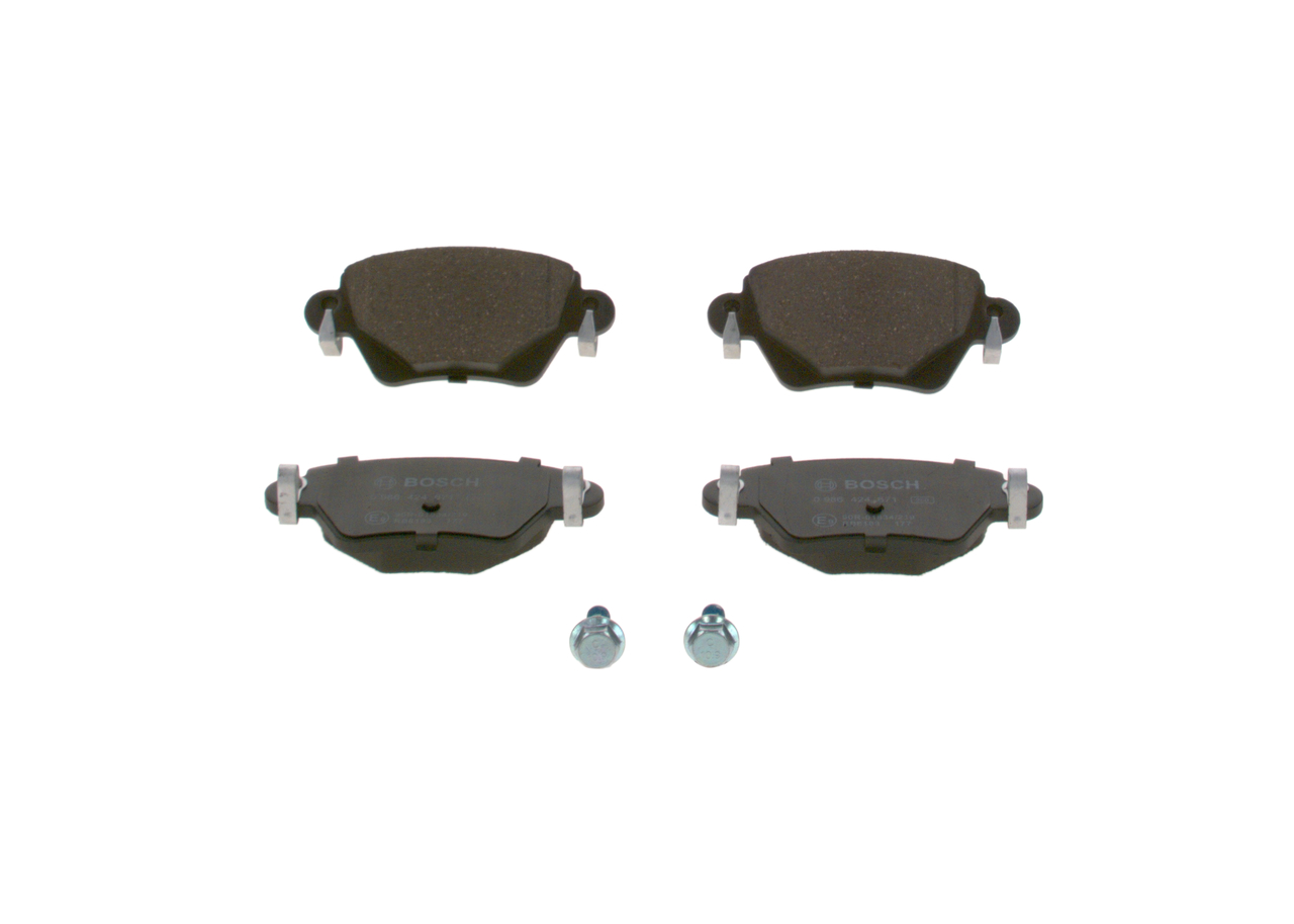 OEM 1152316 BOSCH Kit pastiglie freni 0 986 424 671 per FORD, RENAULT