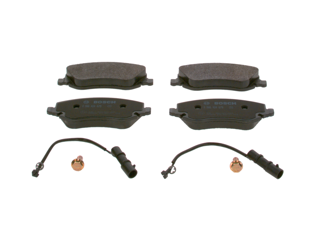 OEM 77362272 BOSCH Brake pad set 0 986 424 679 for FIAT, ALFA ROMEO, LANCIA