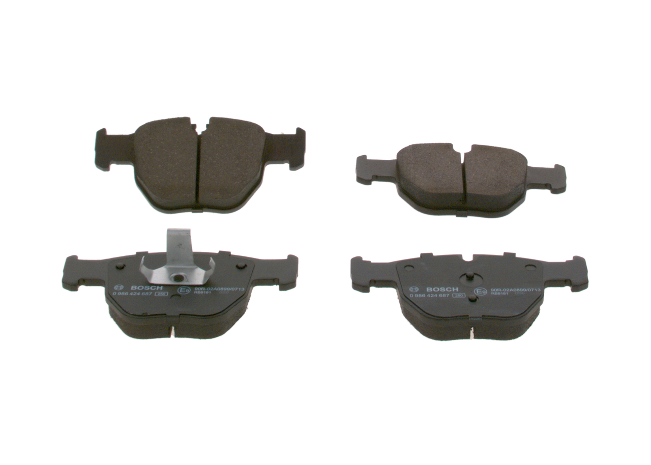 OEM SFC500070 BOSCH Jarrupalat, levyjarru 0 986 424 687 varten LAND ROVER, ROVER