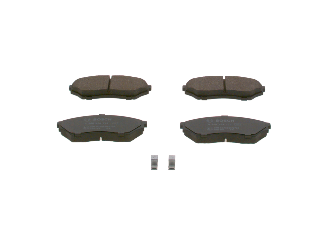 OEM MN102615 BOSCH Bremseklosser 0 986 424 713 for MITSUBISHI