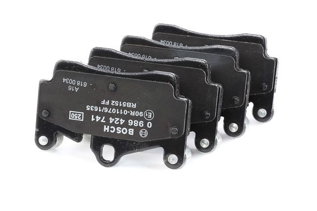 OEM 7L6698451A BOSCH  Bremsbeläge 0 986 424 741 für VW, AUDI, SKODA, SEAT, PORSCHE