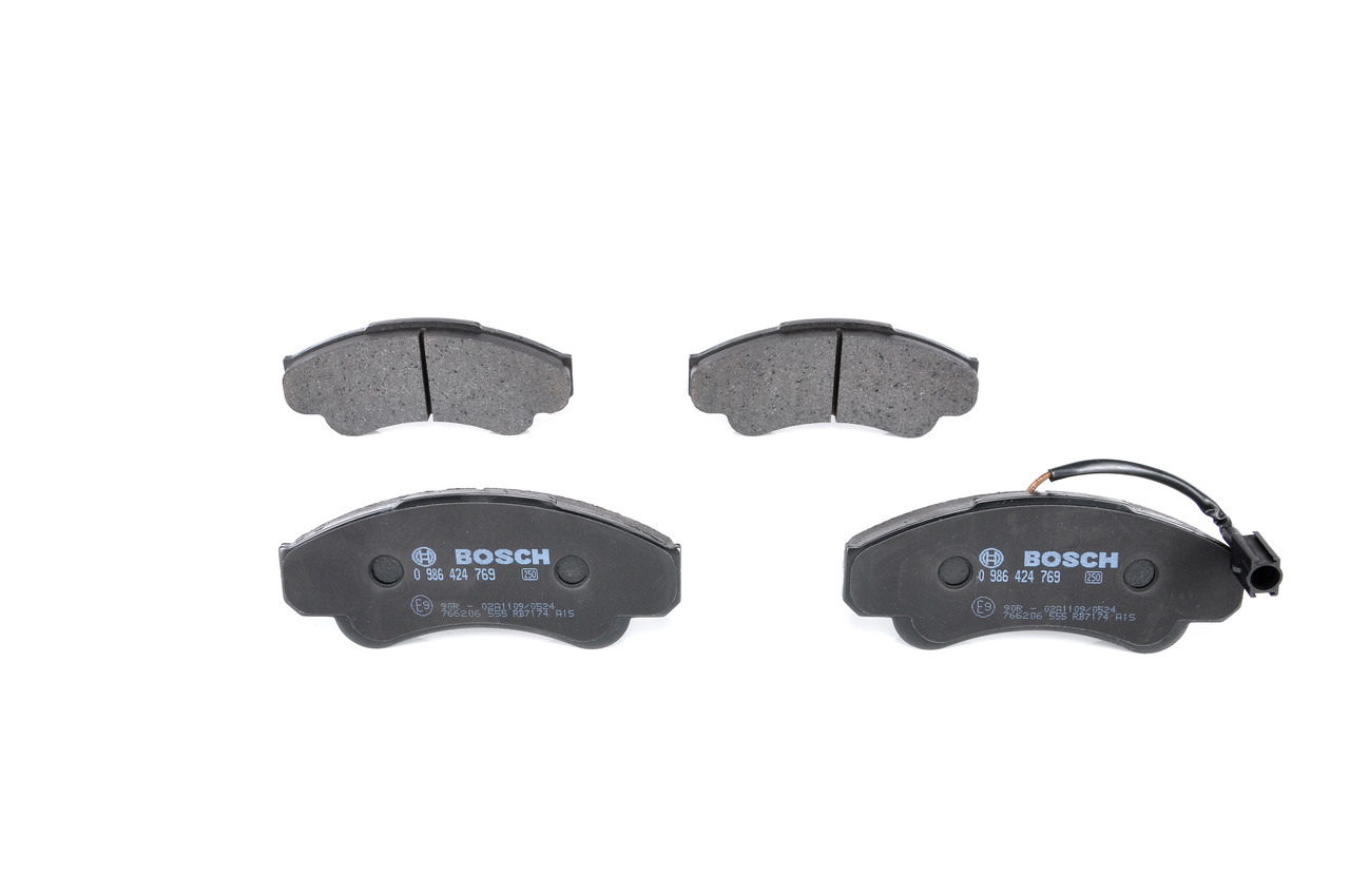 OEM 77364859 BOSCH  Bremsbeläge 0 986 424 769 für FIAT, PEUGEOT, CITROЁN, ALFA ROMEO, CHRYSLER