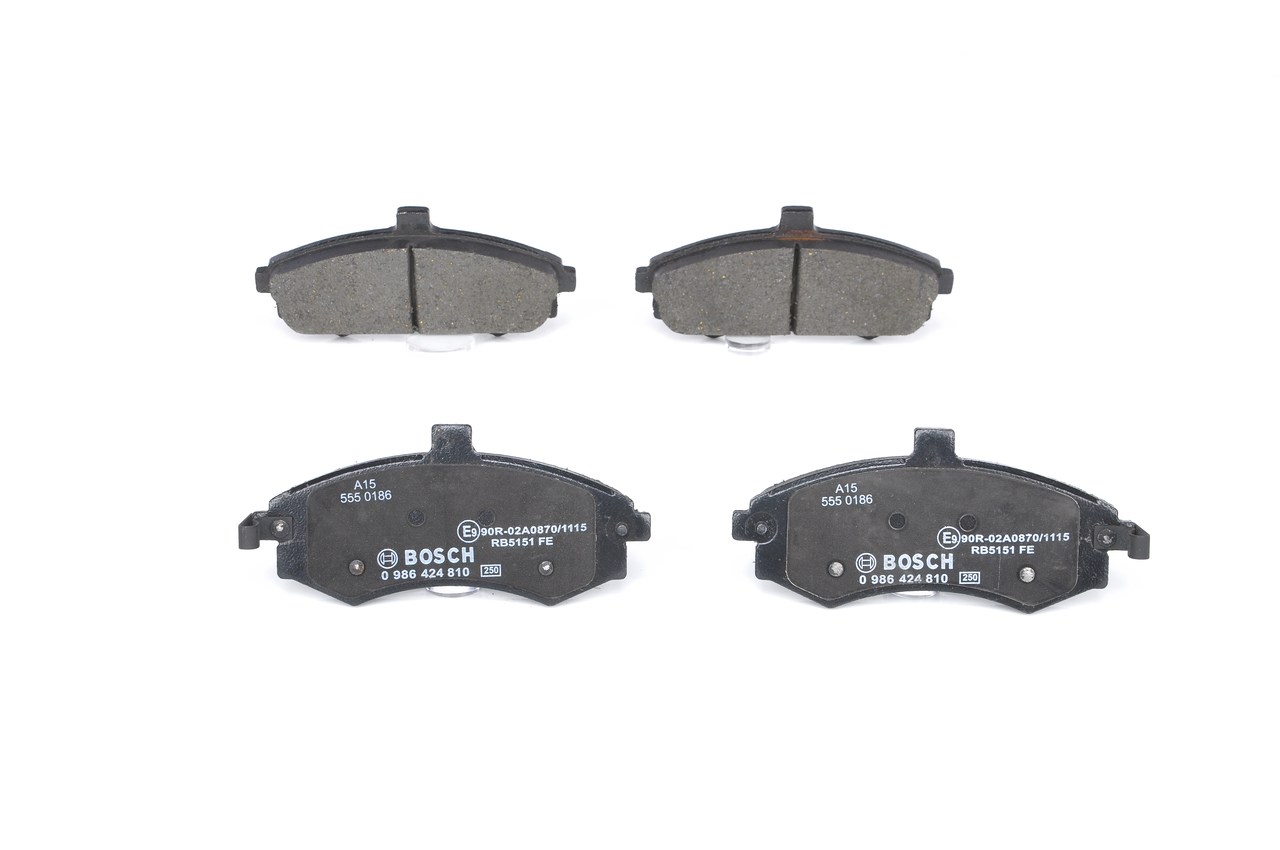 Bremsbeläge 0 986 424 810 BOSCH