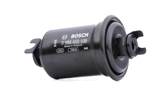 BOSCH Kraftstofffilter (0 986 450 109) in erstklassiger Qualität für TOYOTA LAND CRUISER (KDJ12_, GRJ12_) 2.7 (RZJ120, RZJ125) (112 KW / 152 PS / de 2002)