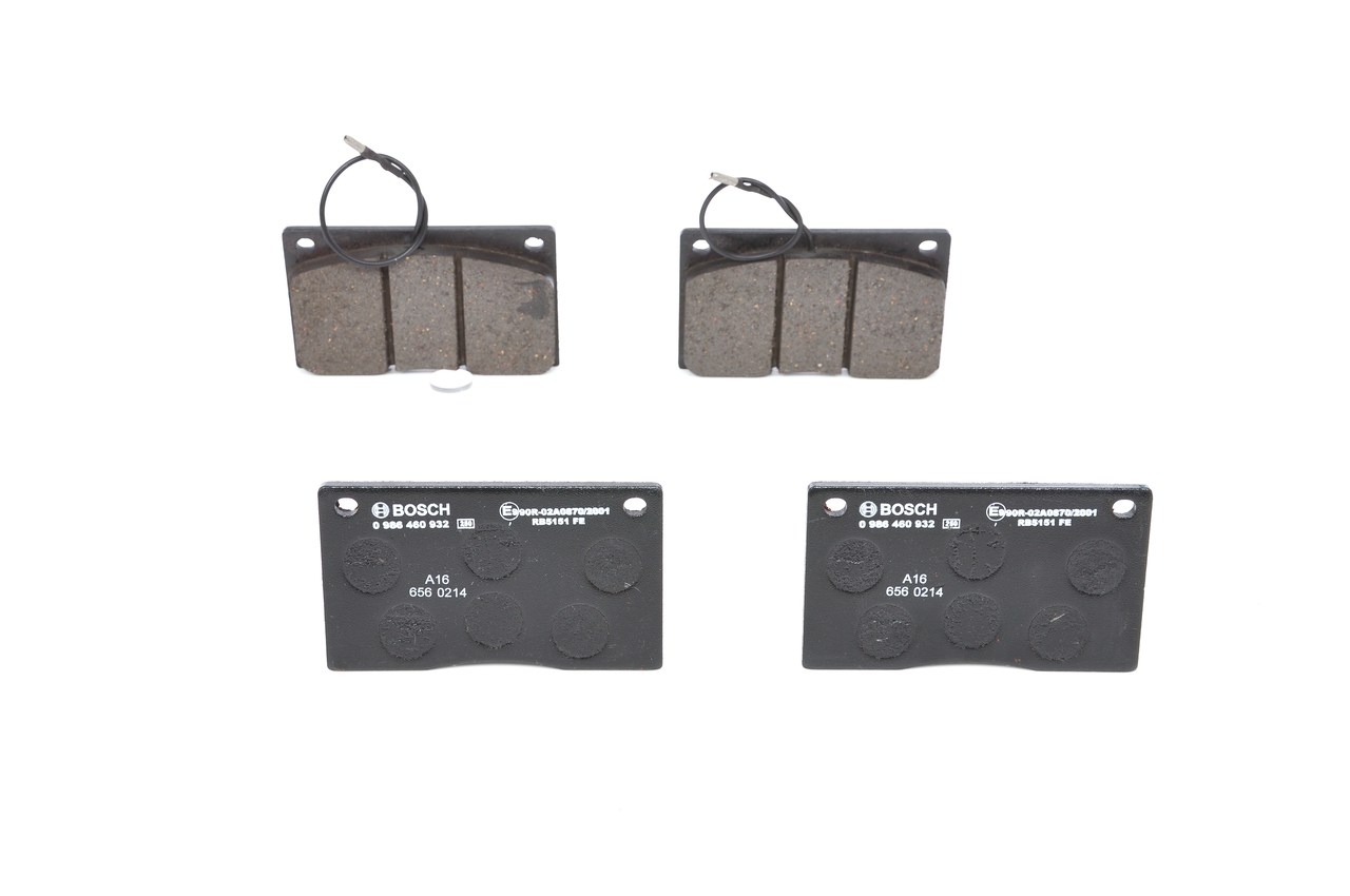 BOSCH Plaquette de frein 0 986 460 932
