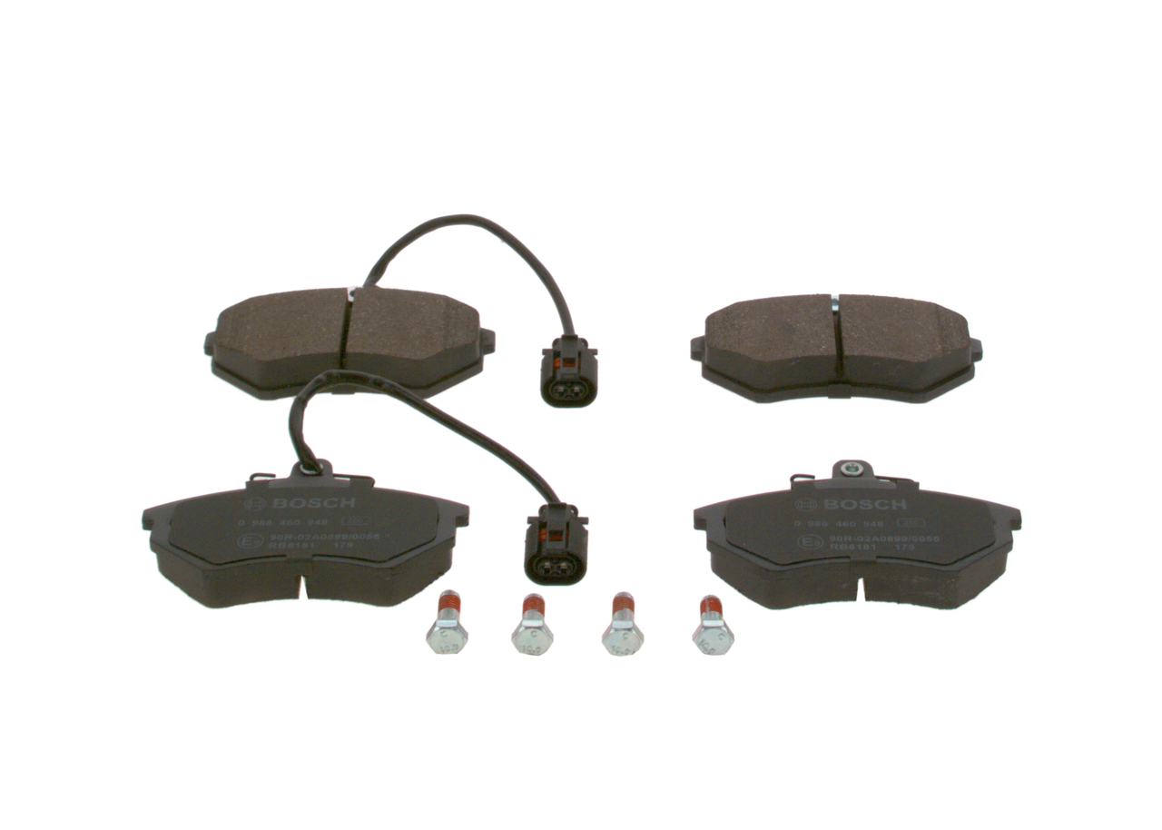 OEM 357698151C BOSCH Jarrupalat, levyjarru 0 986 460 948 varten VW, AUDI, SKODA, SEAT, PORSCHE