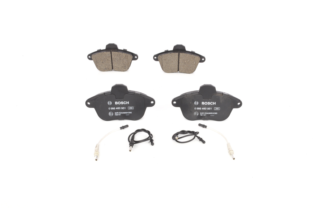 OEM 425281 BOSCH Kit pastiglie freni 0 986 460 951 per VOLKSWAGEN, PEUGEOT, CITROЁN, DS