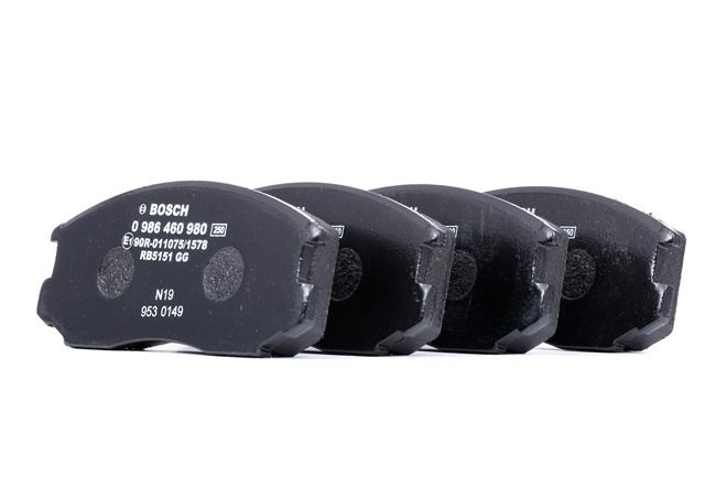BOSCH Bremsbeläge 0 986 460 980