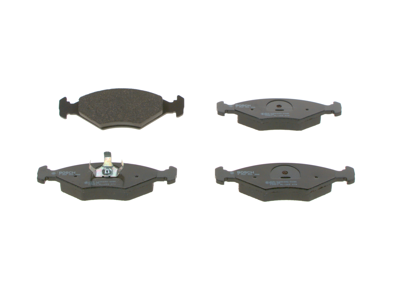 OEM ZBC698151A BOSCH  Bremsbeläge 0 986 460 986 für VW, AUDI, FORD, SKODA, SEAT