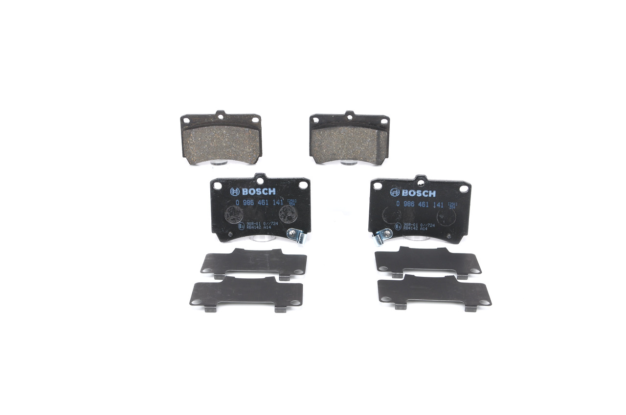 OEM DCY93323Z BOSCH Kit pastiglie freni 0 986 461 141 per KIA, MITSUBISHI, MAZDA, MERCURY