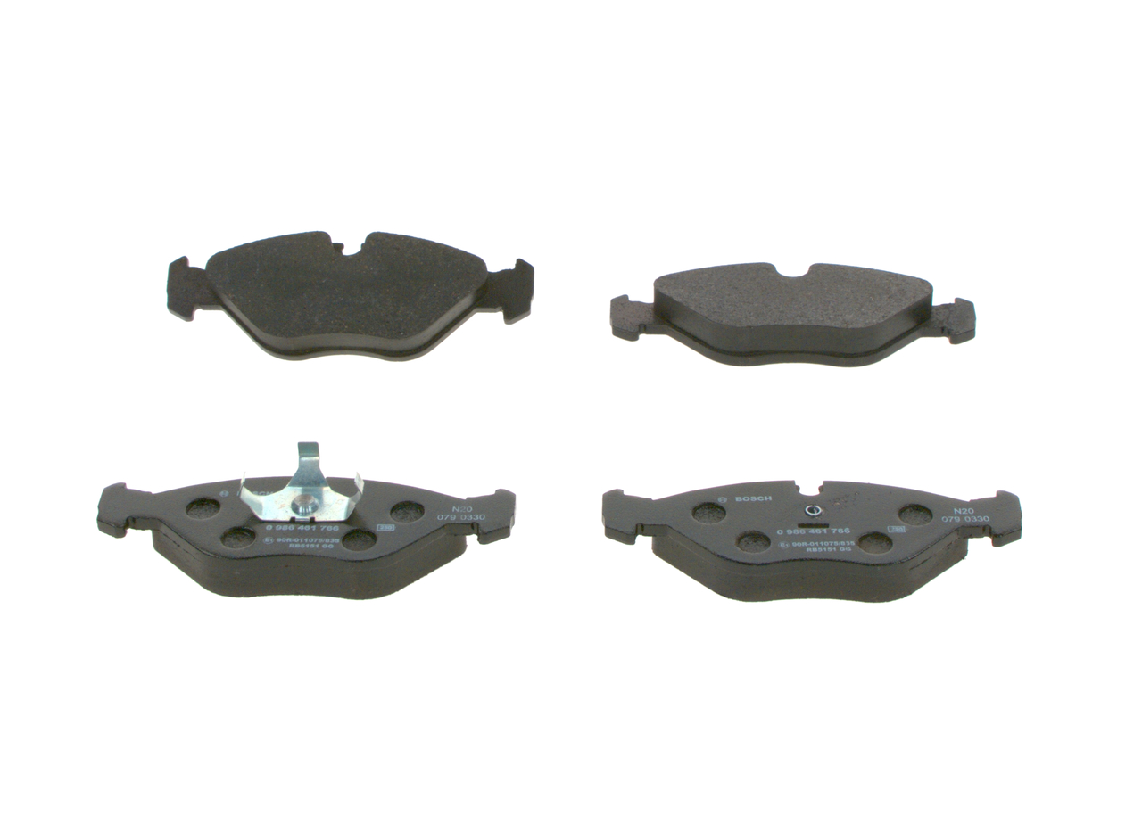 OEM 5055769 BOSCH Jarrupalat, levyjarru 0 986 461 766 varten VOLVO, OPEL, SAAB, CHEVROLET, VAUXHALL