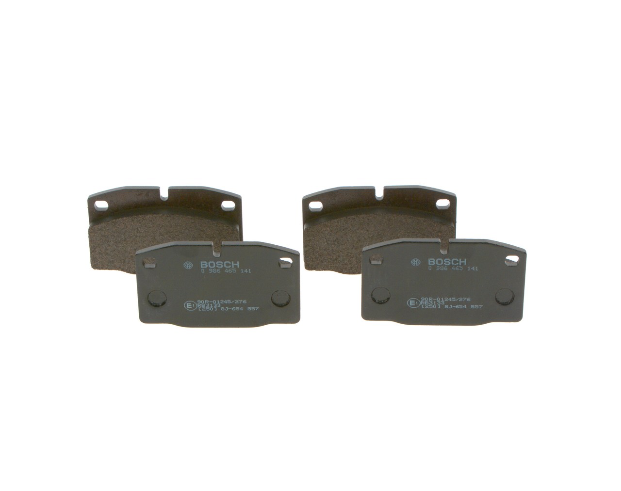 OEM 1605463 BOSCH Kit pastiglie freni 0 986 465 141 per OPEL, TOYOTA, CHEVROLET, DAEWOO, ROVER